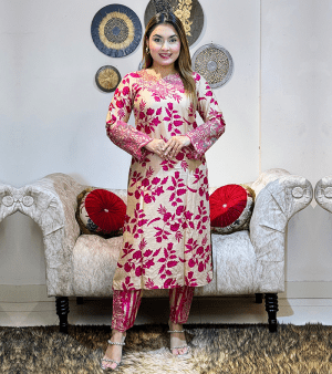 পাকিস্তানি ইন্সপায়ার্ড EXCLUSIVE টু পিস- মেজেন্ডা