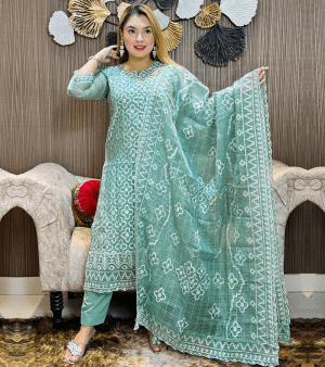 RF9771- সেমি স্টিচড ফোর-পিস- পিস্তাসিও গ্রিন